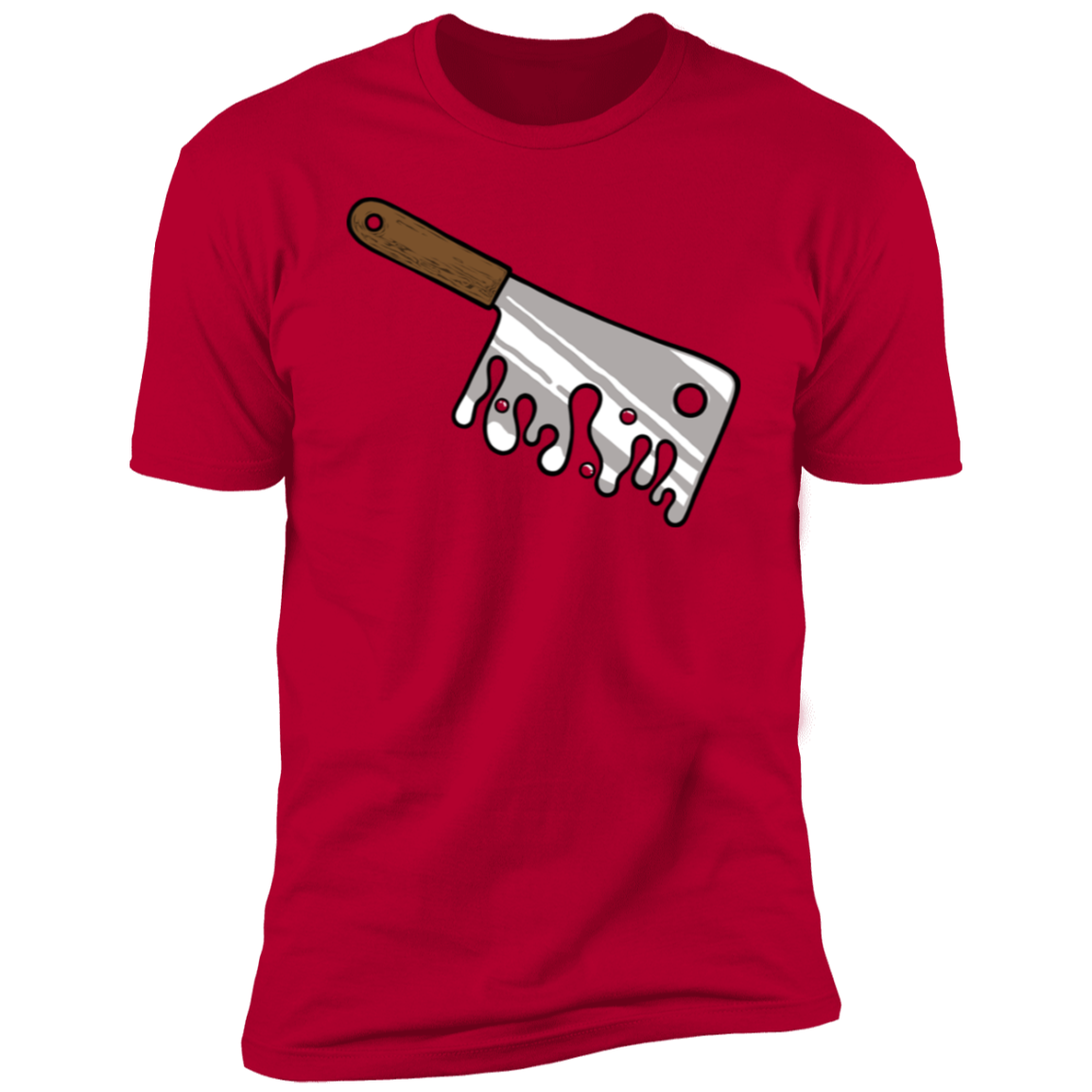 The CLEAVER - Premium Unisex Cotton Jersey Tee - Red / X-Small - Fail Upward