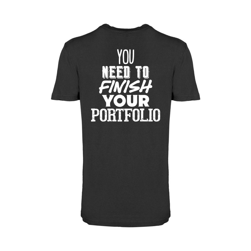 You Need To Finish Your Portfolio - Unisex Vintage Crewneck Tee - Fail Upward